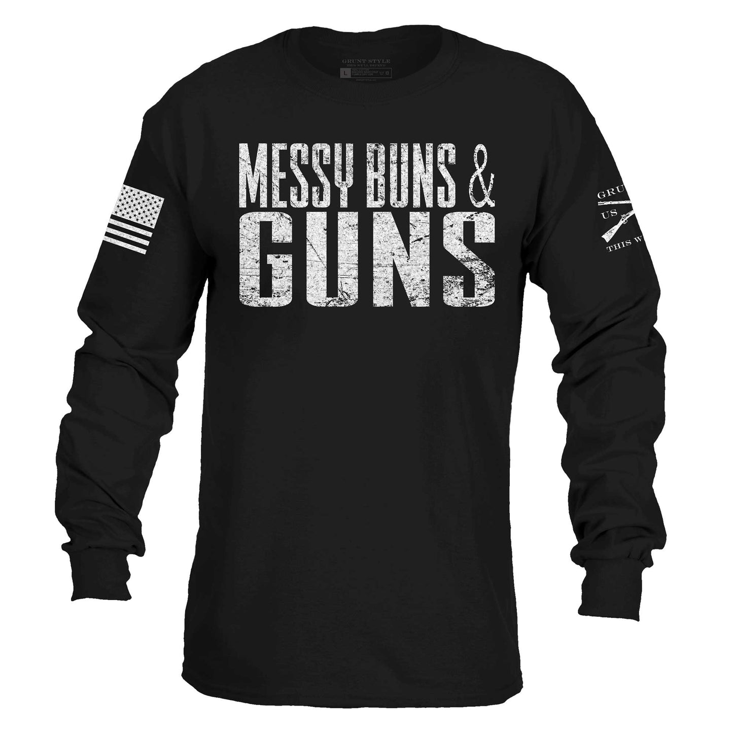 Second Amendment Shirts - Messy Buns and Guns 
