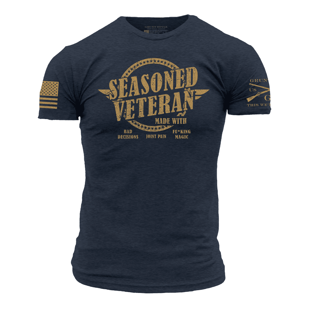 Seasoned Veteran Shirt - Military Apparel – Grunt Style, LLC