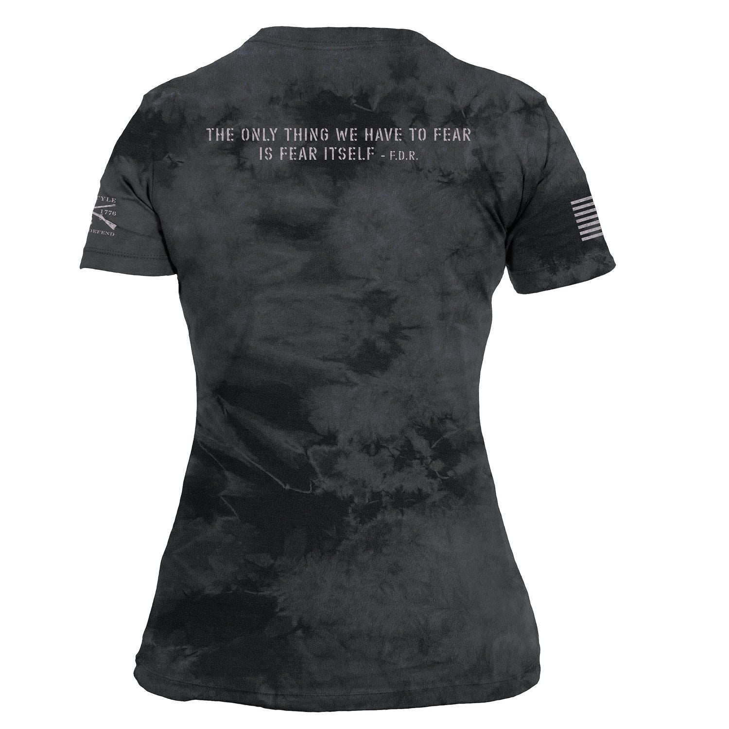 Patriotic Shirts for Women - Fear Less 