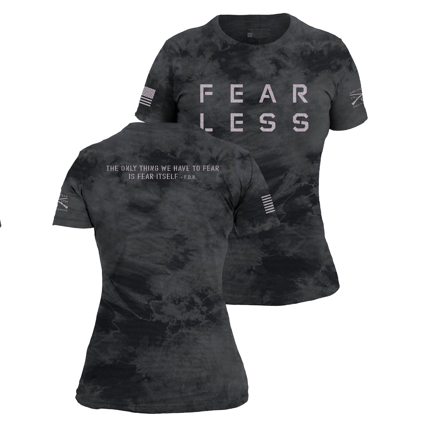 Fear Less - Patriotic Shirts for Women