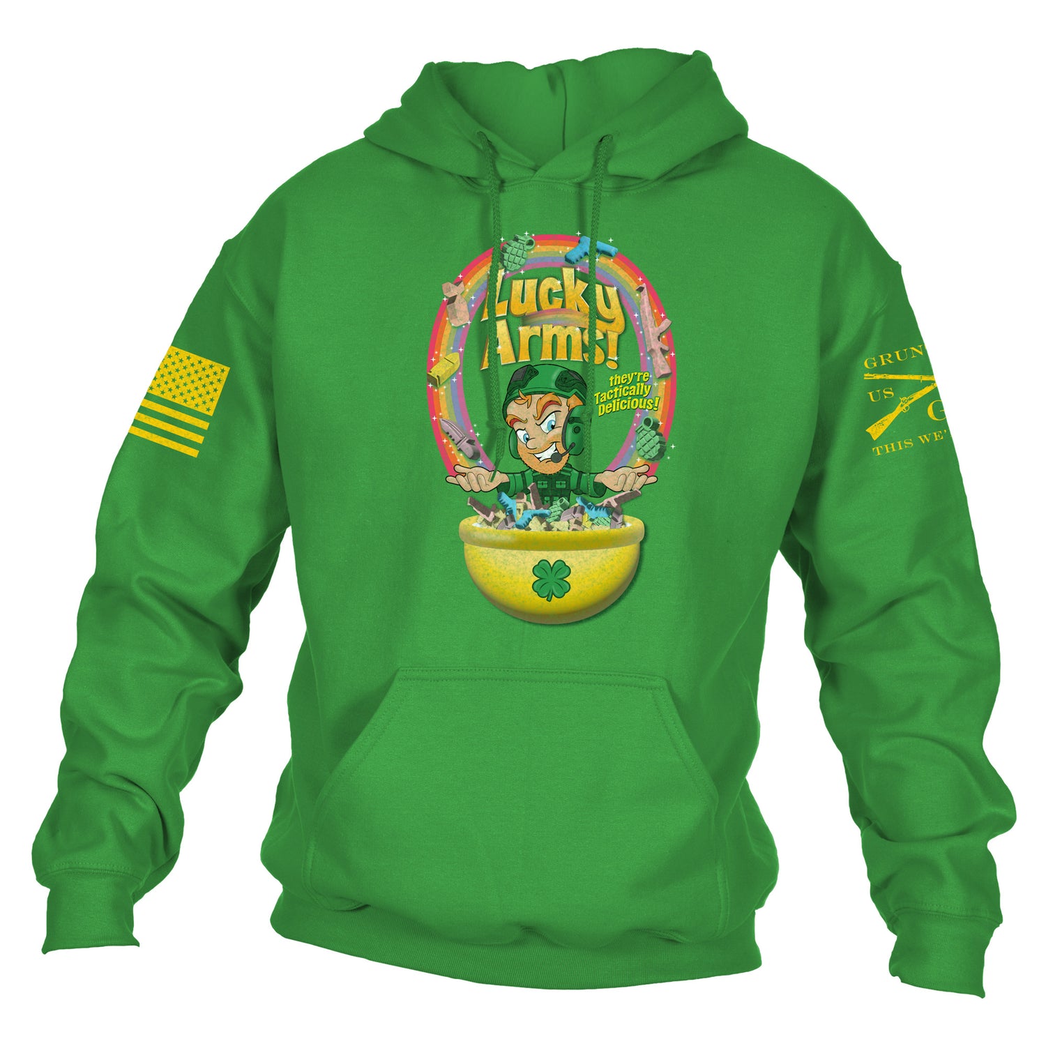 Irish-themed Hooded Sweatshirt