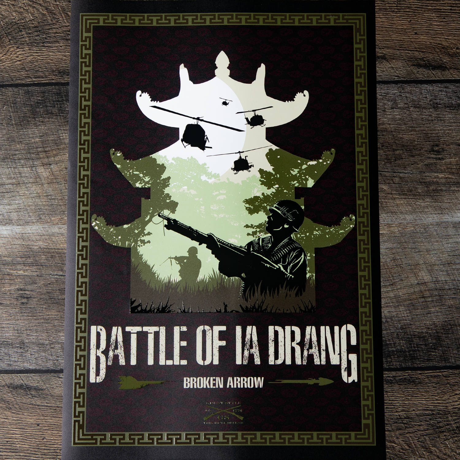 Battle of IA Drang Poster
