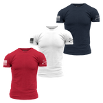Patriotic T-Shirt - 3 pack - Men's Patriotic Apparel 