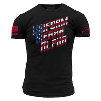 USA T-Shirt - Black