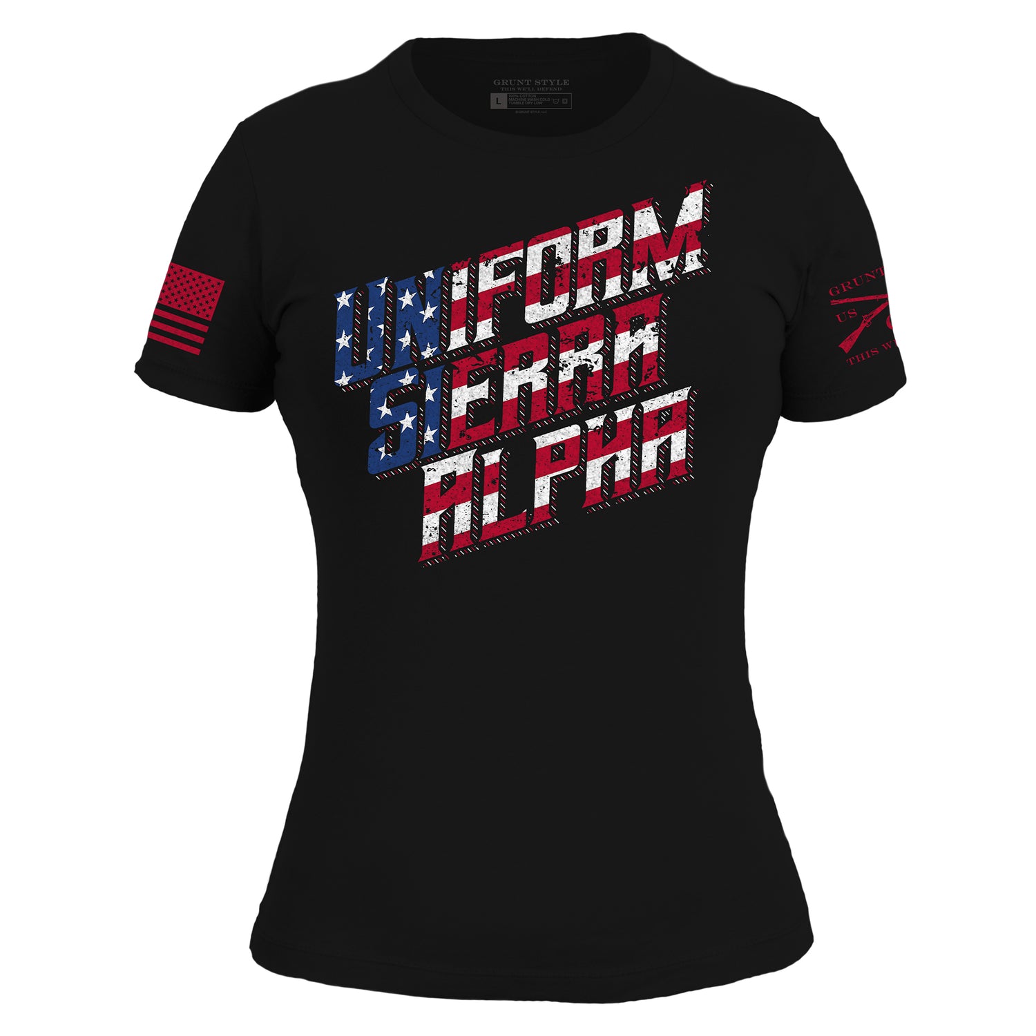 USA Flag Shirt for Women 