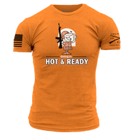 Hot & Ready T-Shirt - Orange