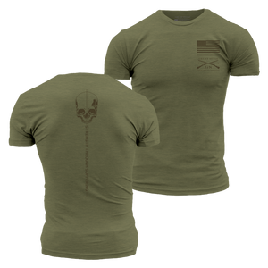 Strength Through Suffering T-Shirt - Military Green