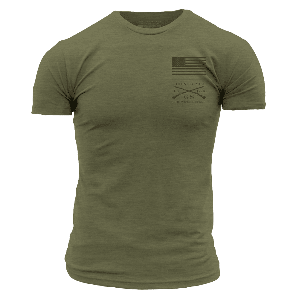 Workout Shirt | Strength Patriotic - LLC Grunt Clothing Suffering – Style, Through