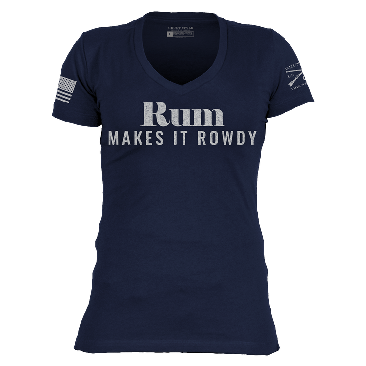 Tops for Women - Funny Rum T-Shirt