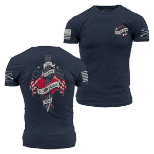Bear True Faith & Allegiance T-Shirt - Midnight Navy