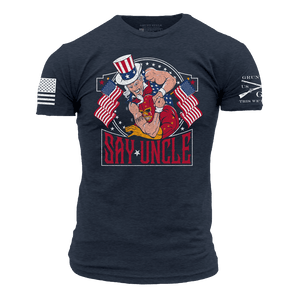 Say Uncle T-Shirt - Midnight Navy