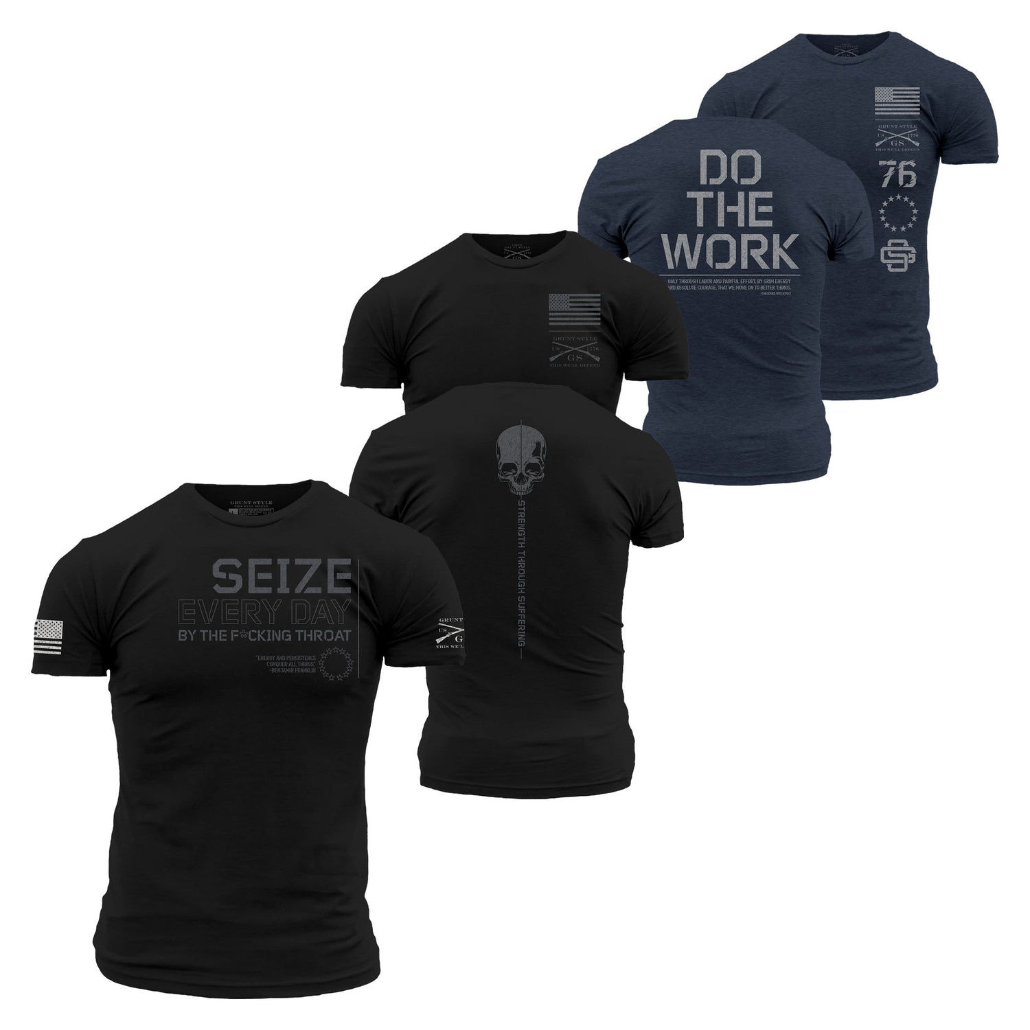 3 Pack of Workout Shirts 