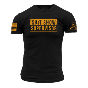 Sh*t Show Supervisor T-Shirt - Black