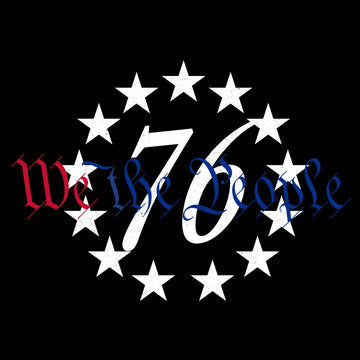 76 We The People T-Shirt - Black