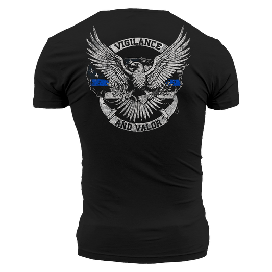 Police Support Shirts - Vigilance and Valor 