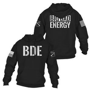 Big Dad Energy Hoodie - Black