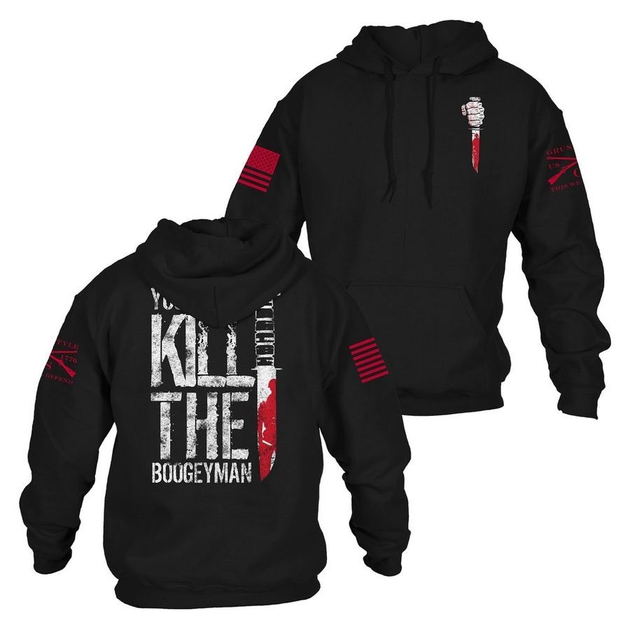 1776 Flag Full-Zip Hoodie - Black – Grunt Style