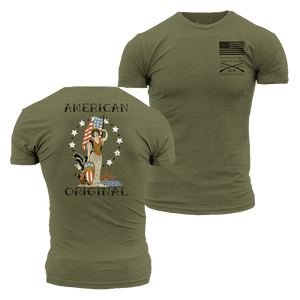 American Original T-Shirt - Military Green