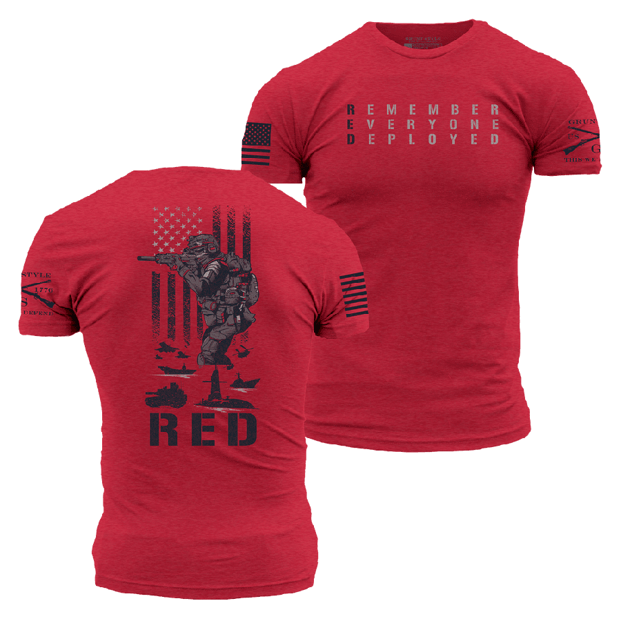 RED Friday T-Shirt Red
