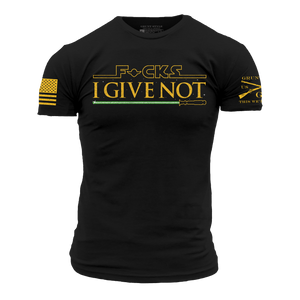 F*cks I Give Not T-Shirt - Black