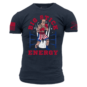 Big Stick Energy T-Shirt - Midnight Navy
