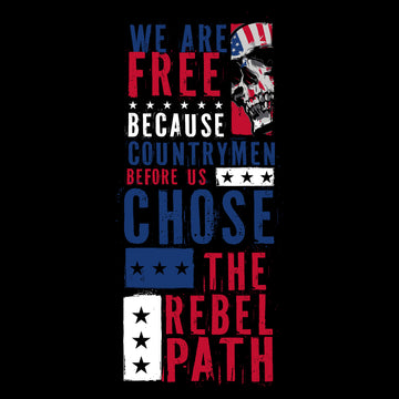 The Rebel Path T-Shirt - Black
