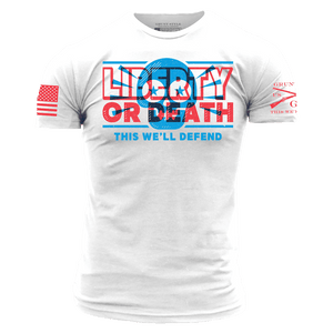 Liberty Or Death T-Shirt - White