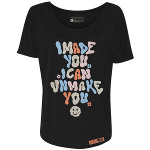 Women's Unmake You Slouchy T-Shirt - Black