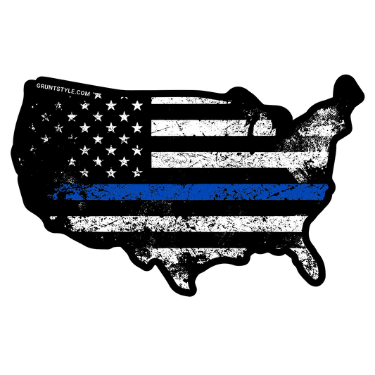 American Police Sticker 