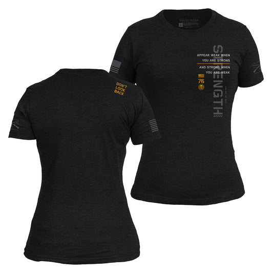 Women's Gym Shirts - Don't Look Back 