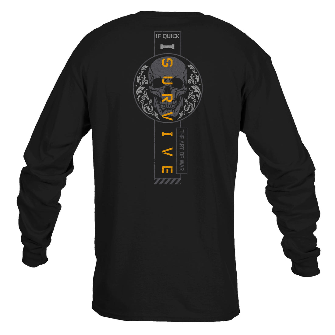 Long Sleeve Shirts for the Gym - I Survive Design 