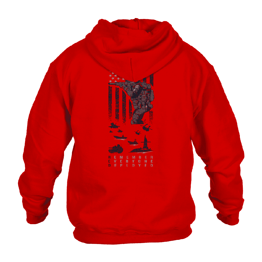RED Friday Hoodie - Red – Grunt Style, LLC