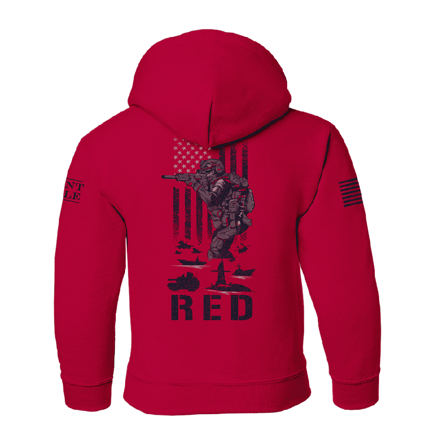 Youth RED Friday Hoodie Red