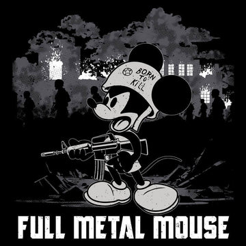 Full Metal Mouse T-Shirt - Black