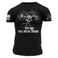 Full Metal Mouse T-Shirt - Black