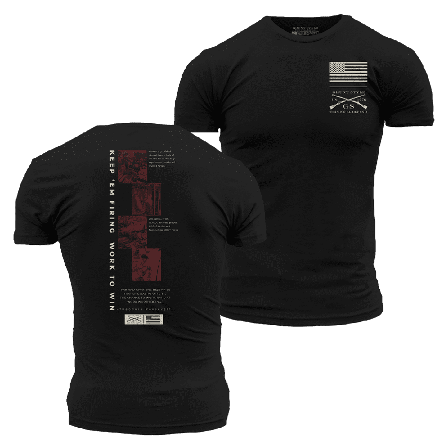 Work To Win T Shirt Black Grunt Style LLC