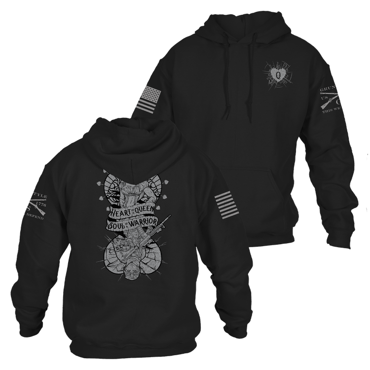 Heart and Soul of A Warrior Hoodie for Women