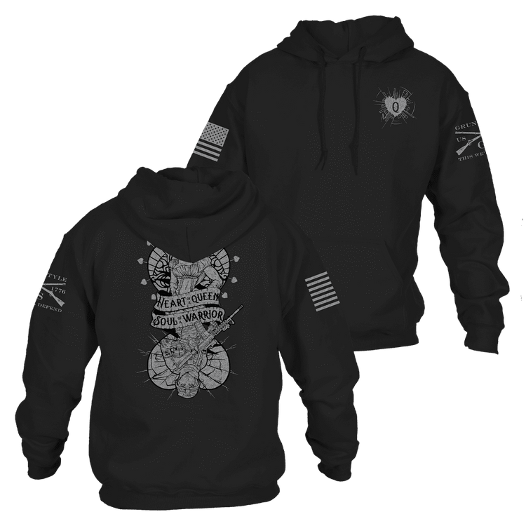 Heart and Soul of A Warrior Hoodie for Women