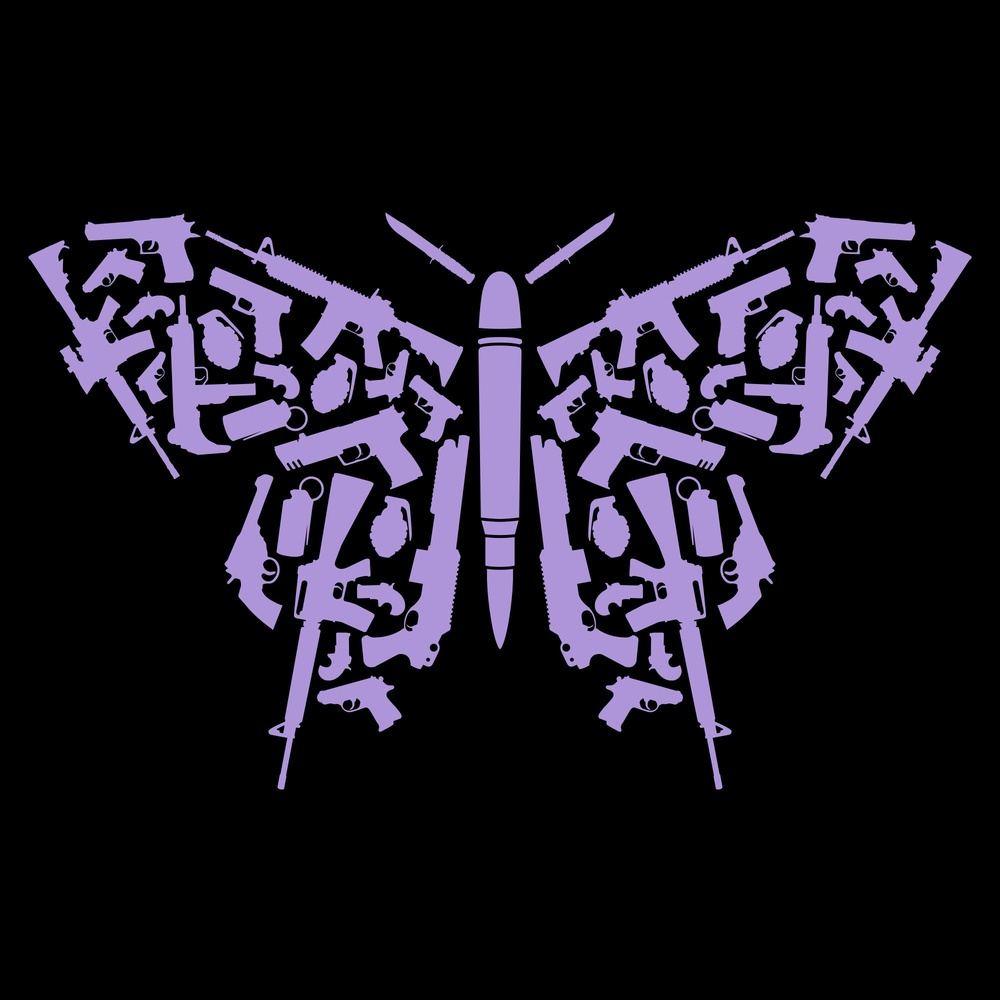 2A Butterfly - Pro Gun Hoodie for Women – Grunt Style, LLC