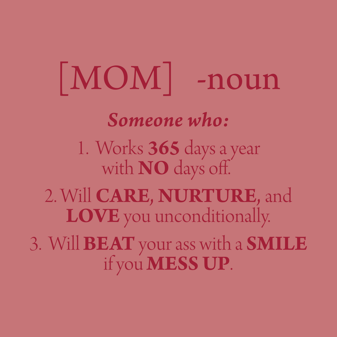 Definition of Mom - Mom Shirts 