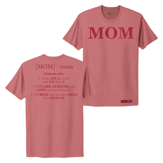 Women's Mom Defined Boyfriend Fit T-Shirt - Heather Mauve