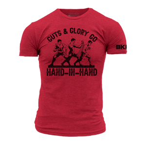 BKFC Guts & Glory T-Shirt - Red