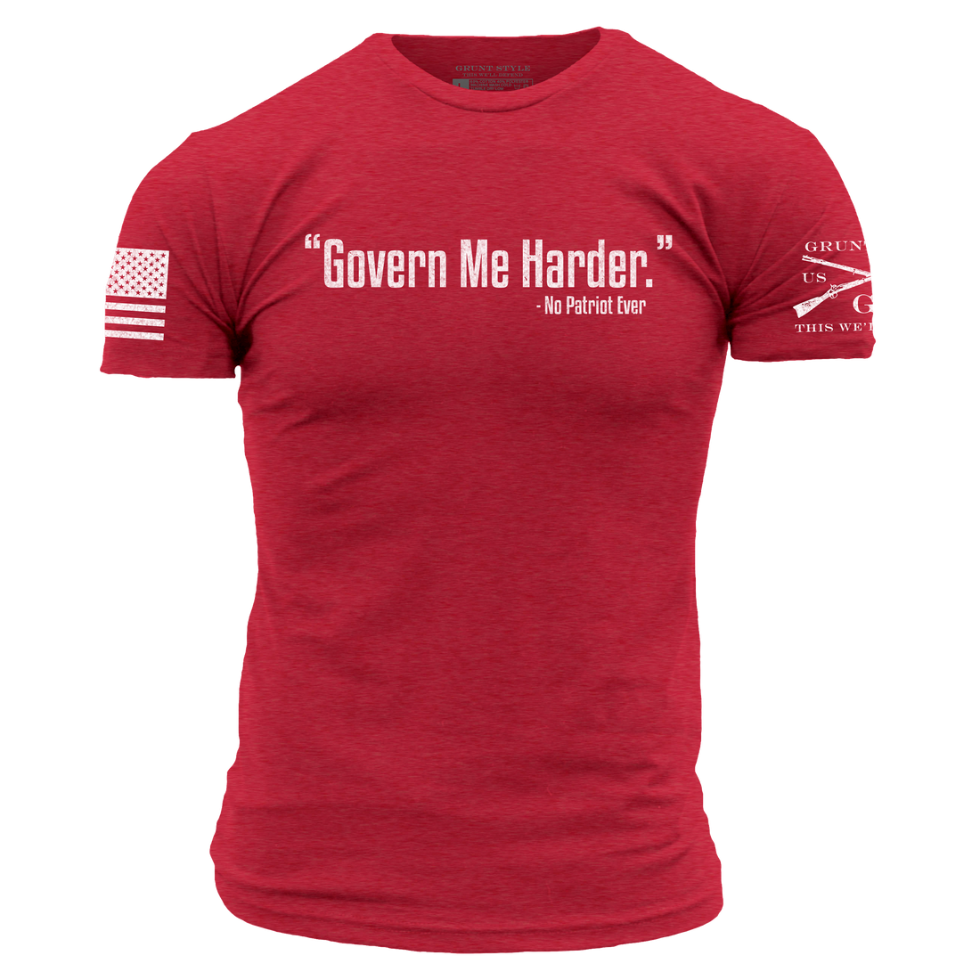 Govern Me Harder T-Shirt - Red