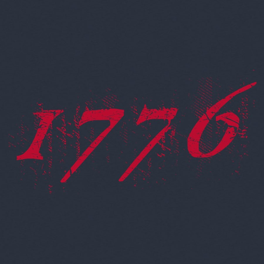 NAVY PATCHWORK 1776 TEE
