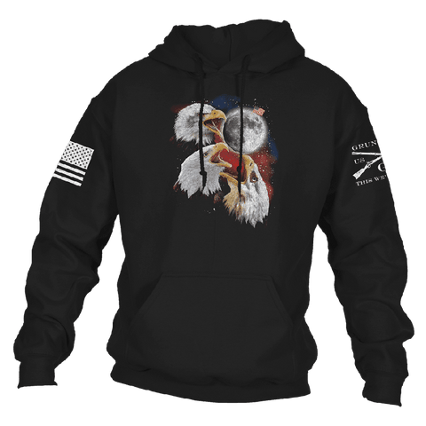 Freesome Hoodie Black Grunt Style LLC