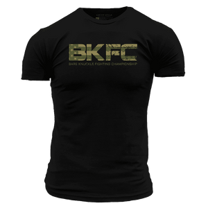 BKFC Camo Flag T-Shirt - Black