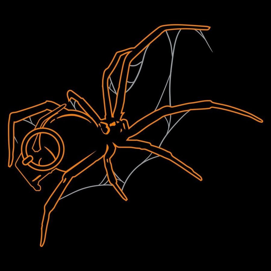 Grunt Style Arachnoblast T-Shirt - Black Artwork