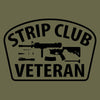 Grunt Style Strip Club Veteran Long Sleeve - Military Green ls tees Artwork