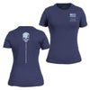 Grunt Style Women's Strength Through Suffering Slim Fit T-Shirt - Future Dusk