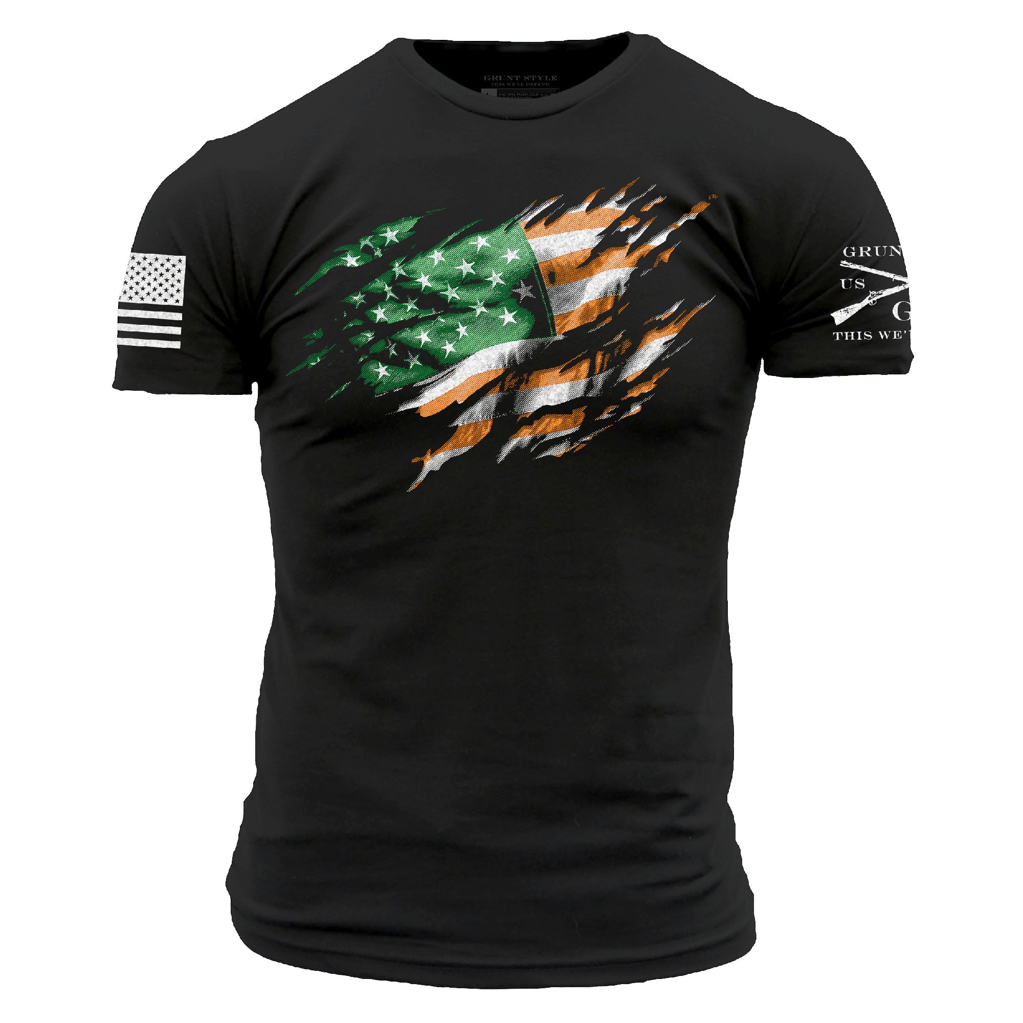 Still Standing Irish Colors T-Shirt - Black